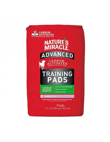  Training Pads Advanced Nature's Miracles 50 Unidades - Higiene Mascotas - Puppies House-$ 15.900