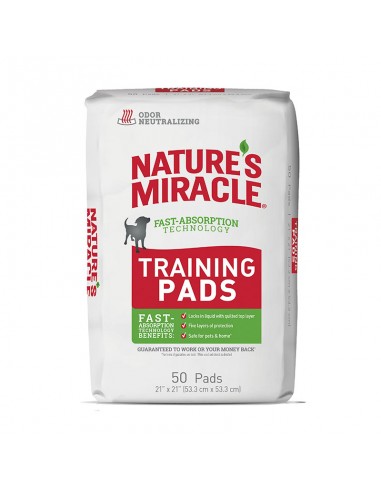  Training Pads Nature's Miracles 50 Unidades - Higiene Mascotas - Puppies House-$ 15.990