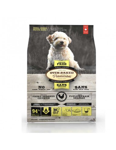  Oven Baked Pollo Grain Free Razas Pequeñas 5,67 Kg - Alimentos para Perros - Puppies House-$ 41.083