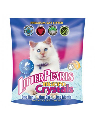  Arena Litters Pearls Mycro Cristal 3,18Kg - Arenas Sanitarias - Puppies House