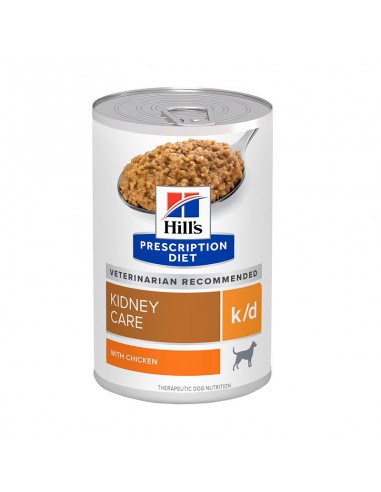  Hills K/d Renal Canino Lata 370gr - Alimentos para Perros - Puppies House-$ 3.990