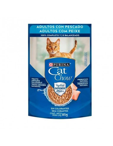  Cat Chow Pouch Adulto Pescado 85 gr - Alimentos para Gatos - Puppies House-$ 1.000
