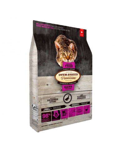  Oven Baked Felino Pato Grain Free 2,27 Kg - Alimentos para Gatos - Puppies House-$ 29.990