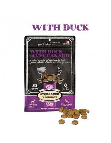  Duck Dog Treats Oven Baked 227 gr - Snacks para perros - Puppies House