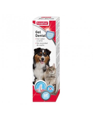  Gel Dental Beaphar - Cuidado Dental para Perros - Puppies House