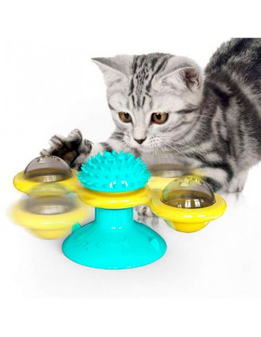  Juguete para Gatos Molino de Viento - Juguetes Entretención para Gatos - Puppies House