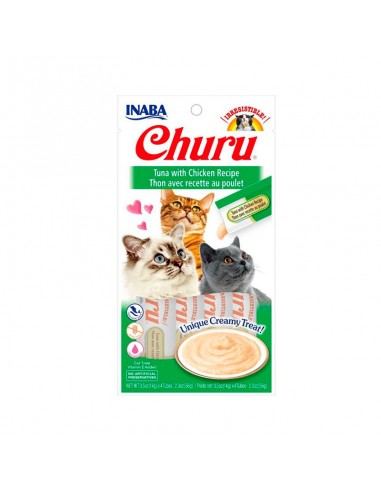  Churu Atun con Pollo - Snacks para gatos - Puppies House