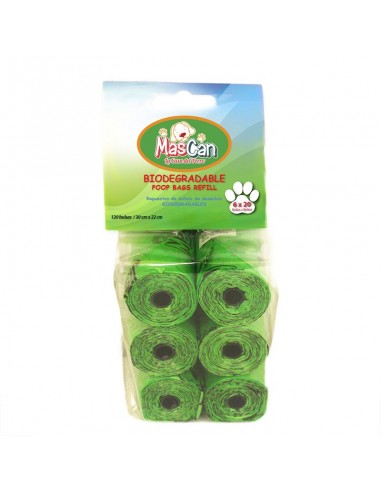 Bolsas Sanitarias Biodegradables - Higiene Mascotas - Puppies House